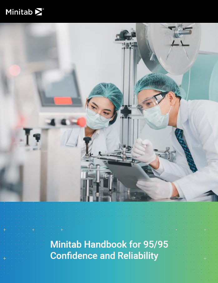 Minitab Handbook for 95/95 Confidence and Reliability